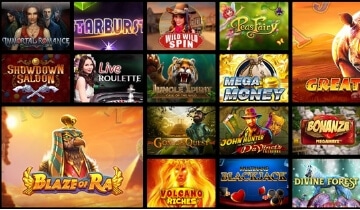 online casino games list