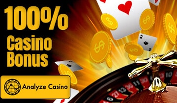 Online Casino, 100% Up To £100 Bonus