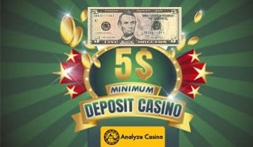 5 minimum deposit casino