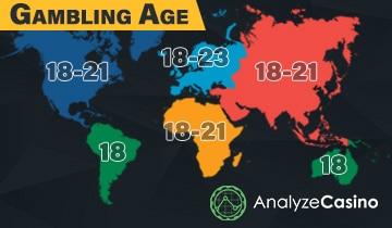 Legal gambling age