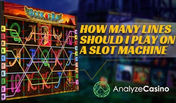 how many lines should I play on a slot machine